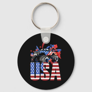 Monster Truck Kleinkind Jungen USA Amerikanische F Schlüsselanhänger