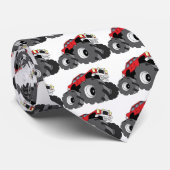 Monster Truck Krawatte (Gerollt)