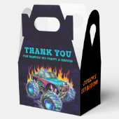 Monster Truck Kundgebung Geburtstagsparty Gefällig Geschenkschachtel (Geöffnet)