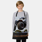 Monster Truck Launch, Jungs Schürze (Getragen)