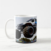 Monster Truck Launch, Kaffee Tasse (Links)