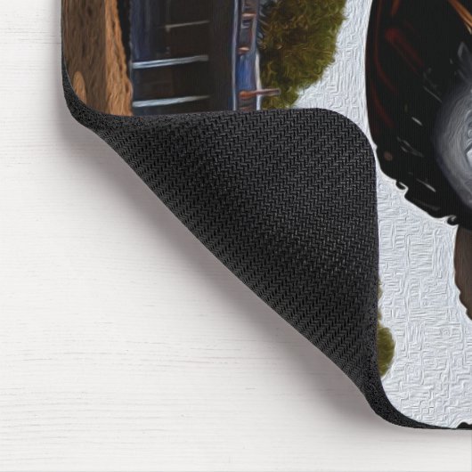 Monster Truck Launch, Mousepad (Ecke)