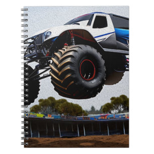 Monster Truck Launch, Notebook Notizblock