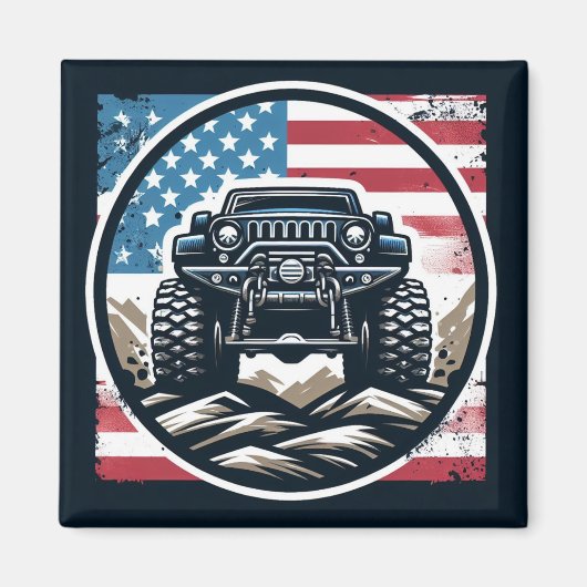 MONSTER TRUCK MAGNET (Vorne)