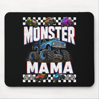 Monster Truck Mama Family Matching Monster Trucks Mousepad