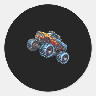 Monster Truck Mama Mama Monster Truck sind mein Ja Runder Aufkleber