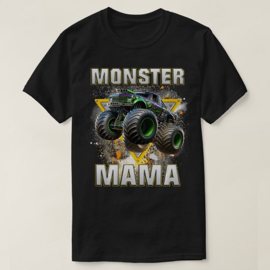 Monster Truck Mama Monster Truck sind mein Jam Tru T-Shirt (Design vorne)