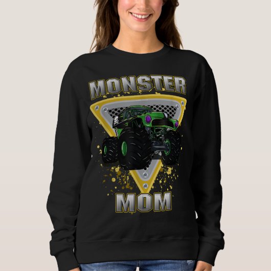 Monster Truck Mama Sweatshirt (Vorderseite)