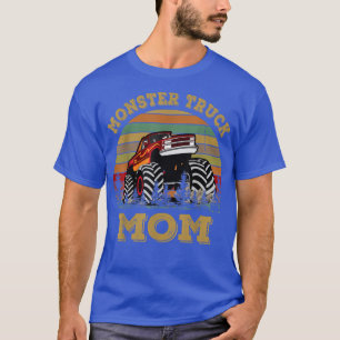 Monster Truck Mom Vintage Retro Style Women 2121 T-Shirt