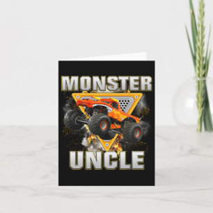 Monster Truck Onkel Monster Truck ist mein Jam Tru Karte