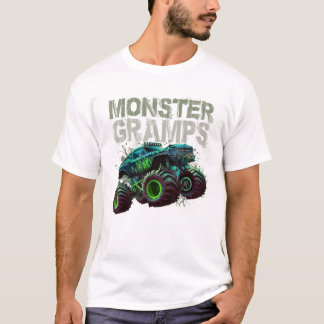 Monster-Truck-Opa-Familie T-Shirt