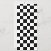 Monster Truck Orange Flames Invite Einladung (Rückseite)