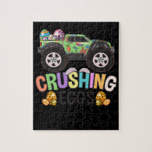 Monster Truck Oster zerkleinernde Eier Puzzle