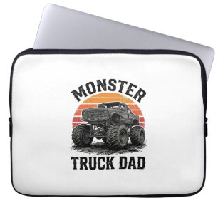 Monster Truck Papa Vintage Off Road Grafik_1 Laptopschutzhülle