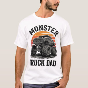 Monster Truck Papa Vintage Off Road Grafik_1 T-Shirt