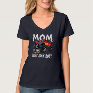 Monster Truck Party Mama des Geburtstagsgeschenks T-Shirt