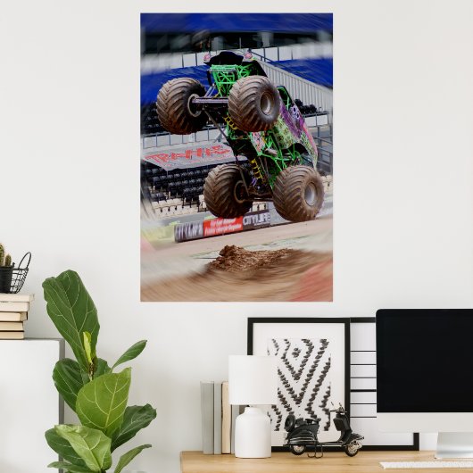 Monster Truck Poster (Heimbüro)