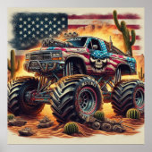 MONSTER TRUCK POSTER (Vorne)