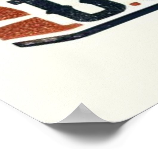 MONSTER TRUCK POSTER (Ecke)