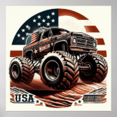 MONSTER TRUCK POSTER (Vorne)