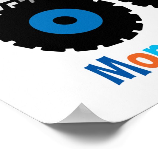 Monster Truck Poster (Ecke)