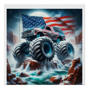 MONSTER TRUCK POSTER