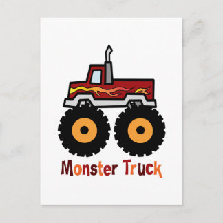 Monster Truck Postkarte
