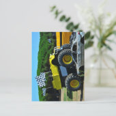 Monster Truck Postkarte (Stehend Vorderseite)
