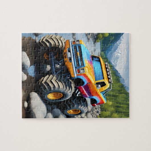 Monster Truck Puzzle (Horizontal)