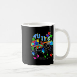 Monster Truck Rätsel Niedliche Kinder Autismus Bew Kaffeetasse