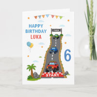 Monster Truck Rennstrecke Alles Gute zum Geburtsta