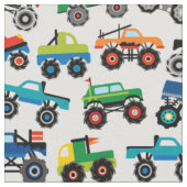 Monster Truck Repetiergewebe Stoff (Nahaufnahme)