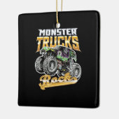 Monster Truck Rock Keramikornament (Links)