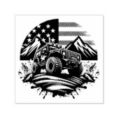 MONSTER TRUCK SELBSTINKENDE BRIEFMARKE PERMASTEMPEL (Design)