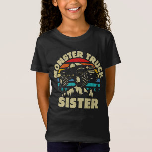 Monster Truck Sister Match Family Monster Truck T-Shirt