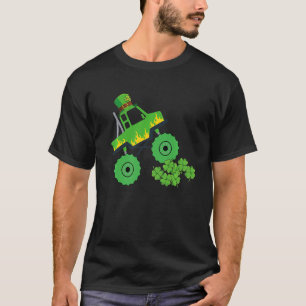 Monster Truck St Patrick Day Kinder Kleinkinder 2 T-Shirt