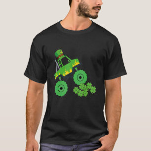 Monster Truck St Patrick Day Kinder Kleinkinder 2 T-Shirt
