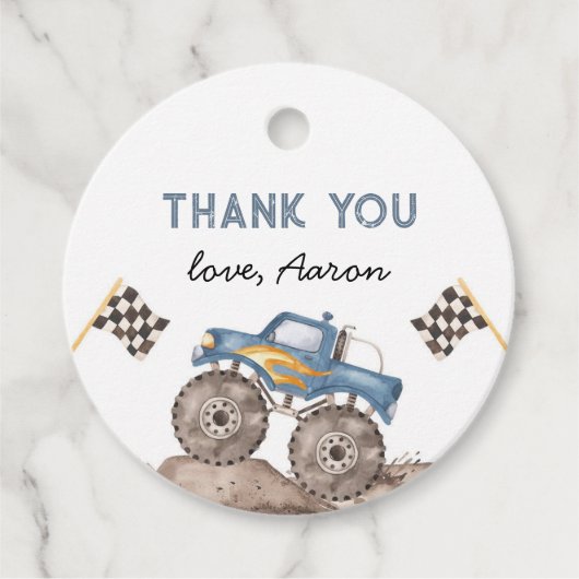 Monster Truck, starten Sie Ihren Motor Geschenkanhänger (Vorderseite)