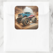 MONSTER TRUCK STICKER (Tasche)