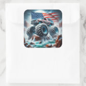 MONSTER TRUCK STICKER (Tasche)