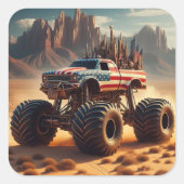MONSTER TRUCK STICKER (Vorderseite)