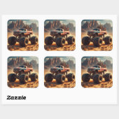 MONSTER TRUCK STICKER (Blatt)