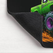 Monster Truck T Crew Family Matching Birthday Part Mousepad (Ecke)