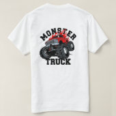 Monster Truck  T-Shirt (Design Rückseite)