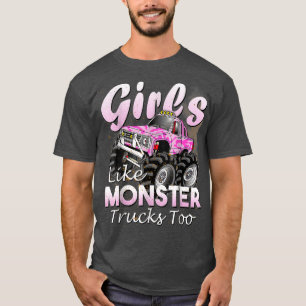 Monster Truck T Shirt Girls wie Monster zu Birt