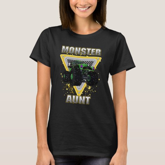 Monster Truck Tante T-Shirt (Vorderseite)