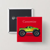 Monster Truck Thunder_Cove Button (Vorne & Hinten)