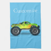 Monster Truck Thunder_Cove Geschirrtuch (Vertikal)