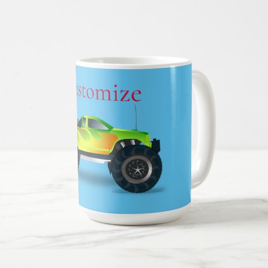 Monster Truck Thunder_Cove Kaffeetasse (VorderseiteRechts)