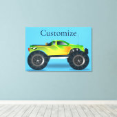 Monster Truck Thunder_Cove Leinwanddruck (Insitu (Holzboden))